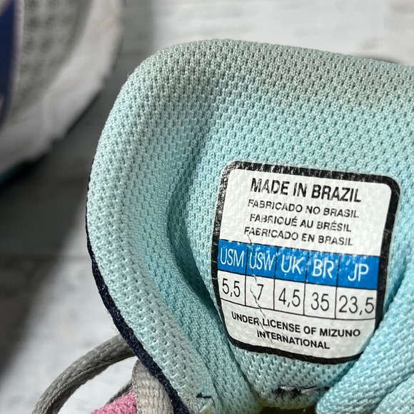 Mizuno Wave Dynasty Athletic Shoes Unisex W 7.5 M 5.5 Gray Running Athleisure - Picture 9 of 9